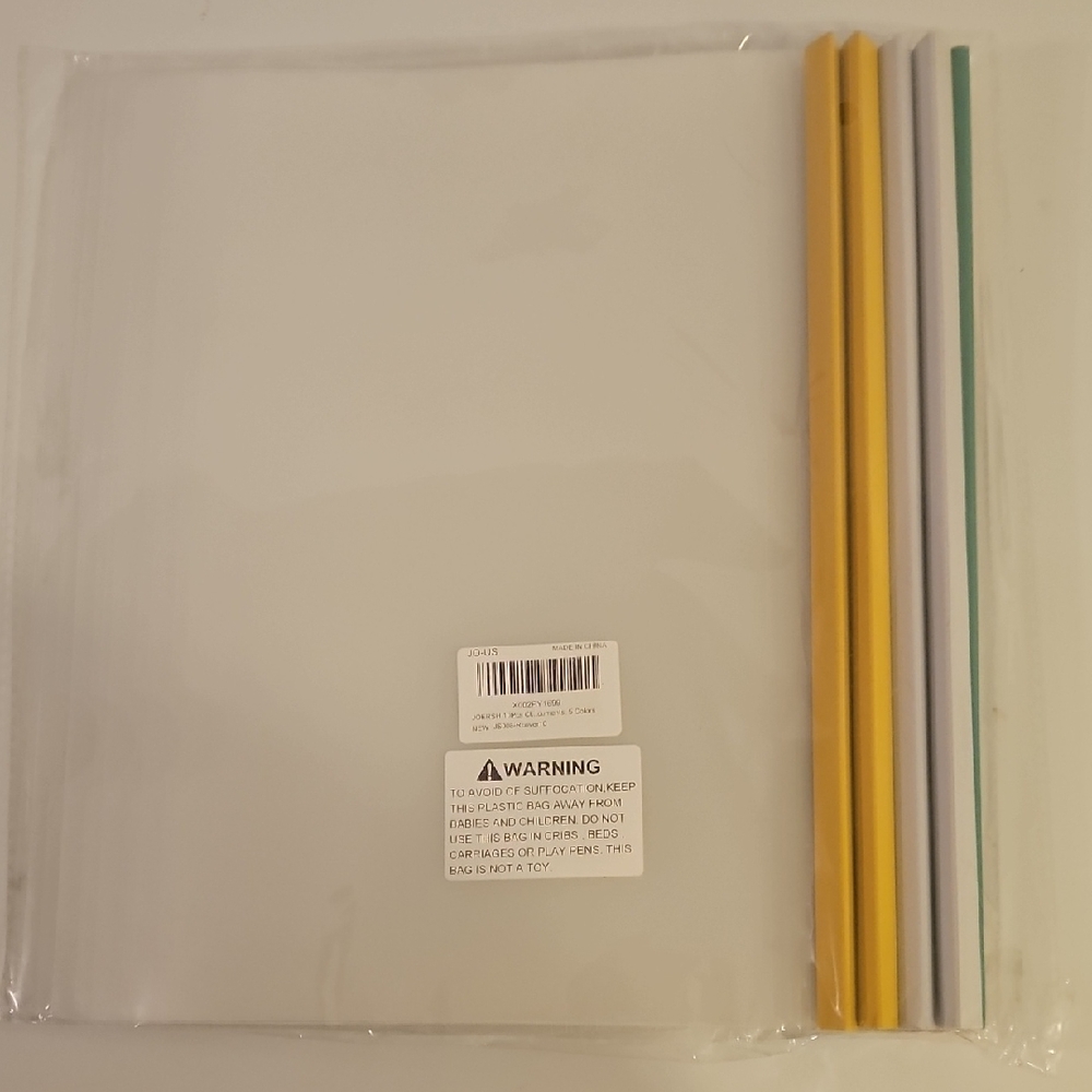 A4-Size Plastic Slide Binders